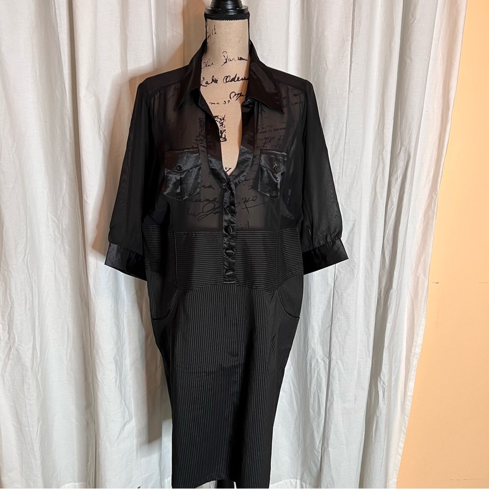 Cotton Works sheer top dress